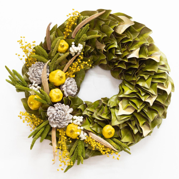 Sunlit Meadow Wreath