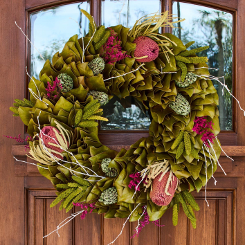 Blushing Grove Wreath