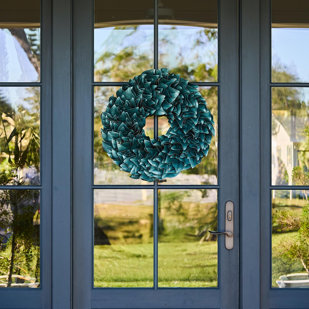 Ocean Mist Lacquer Wreath