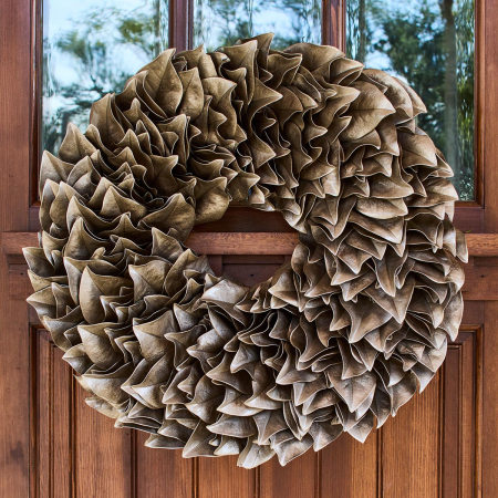 Sand Stone Lacquer Wreath