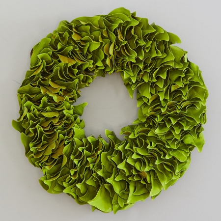 Key Lime Lacquer Wreath