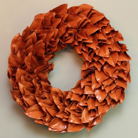 Orange Lacquer Wreath