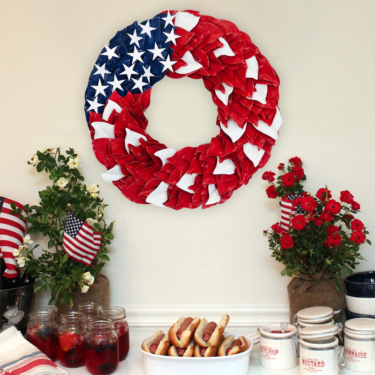 America the Beautiful Wreath