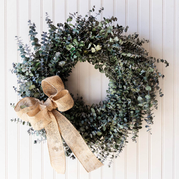 Rustic Eucalyptus Wreath