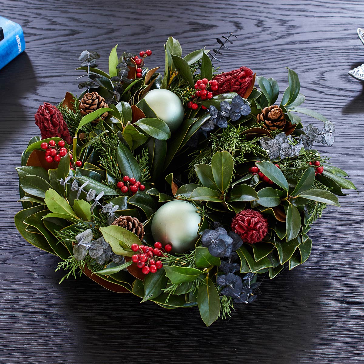 Wintergreen & Ruby Centerpiece