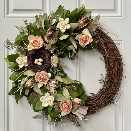 Petals & Twigs Wreath