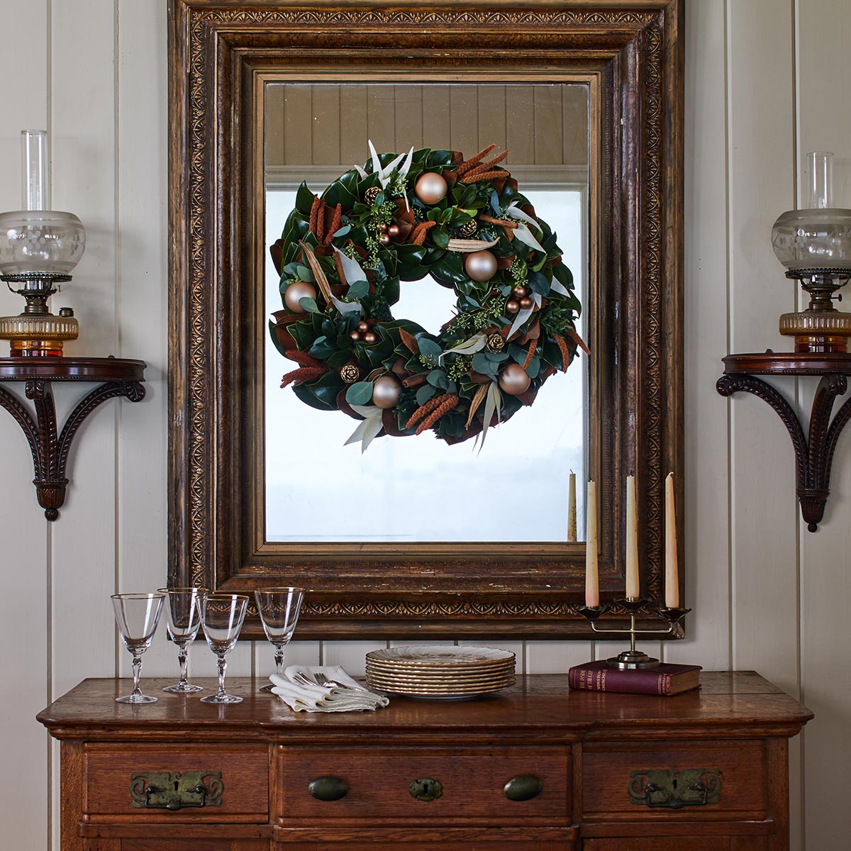 Fireside Spice Wreath