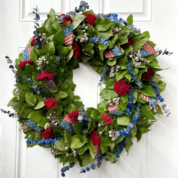 Lady Liberty Wreath